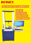 Mechaniczna maszyna do uniwersalnych badań kierunek pomiaru Raport z badań szczegóły 420 mm szerokość skuteczna