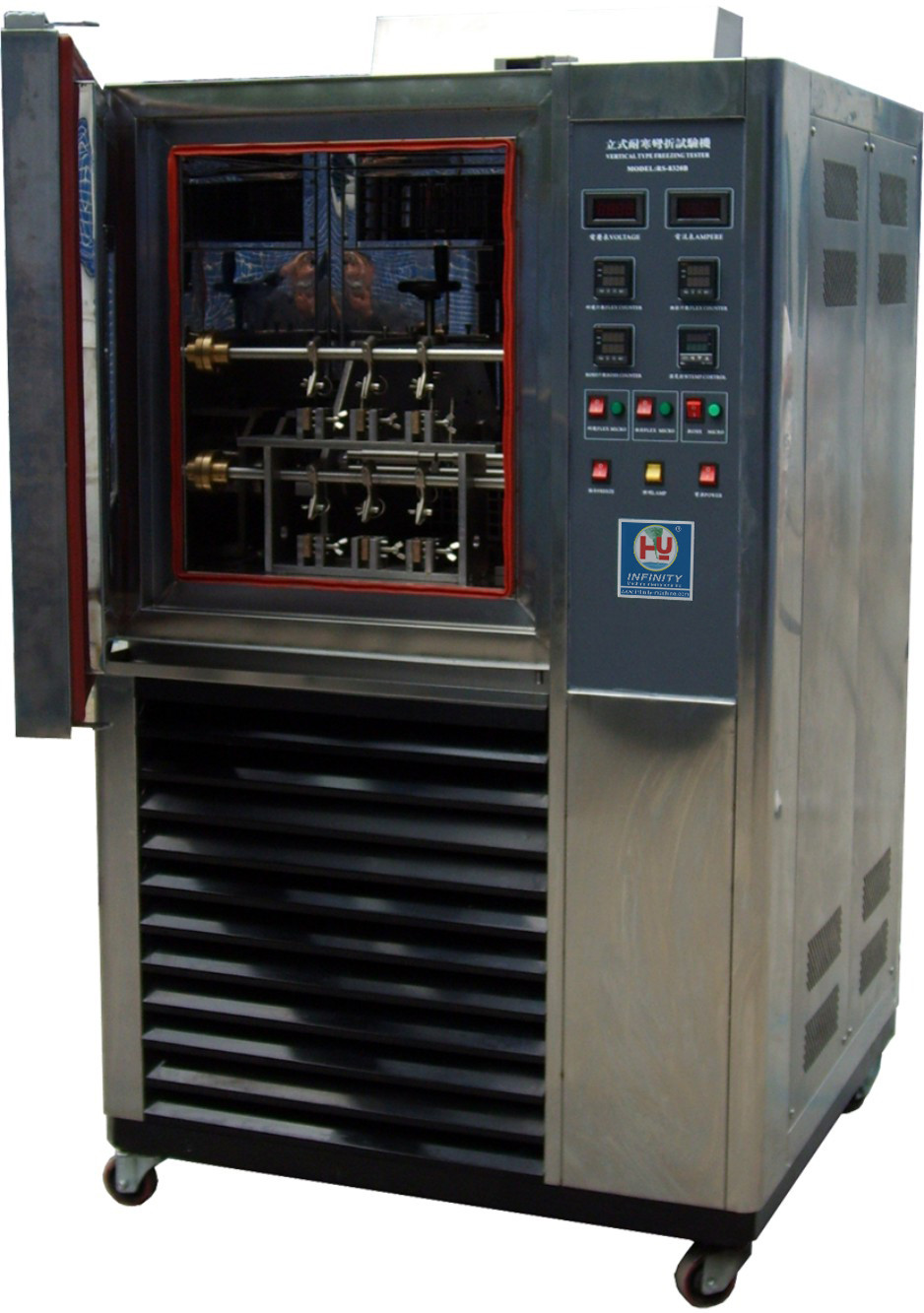 Pionowe urządzenie do testów środowiskowych na wytrzymałość Hardy ASTM D1790