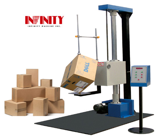 ISTA ASTM Opakowanie Karton Drop tester Impact Testing Machine Parcel For Free Fall Testing Of Finished Products