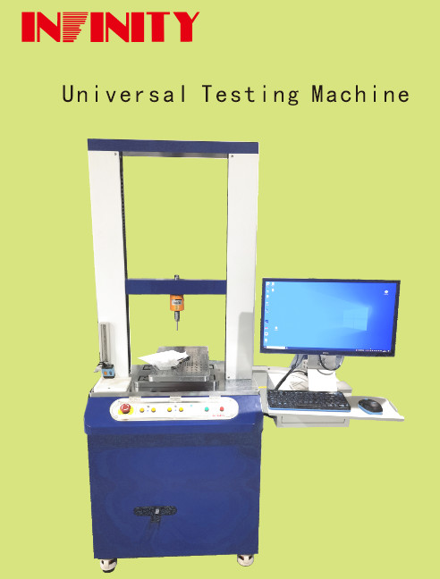 KGf Universalna maszyna badawcza do przełączania ±0,3% Dokładność wartości siły 500Kg Capacity Sensor