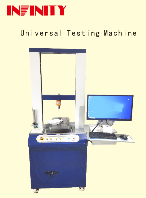 Maszyna do uniwersalnego badania wszystkich rodzajów komponentów elektronicznych Dokładność wartości siły ±0,3%