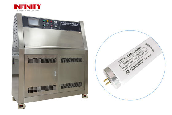 UV Weathering Test Chamber with Automatic Test Cycle SUS304 Stainless Steel and UVA-340 Lamps Environmental Test Chamber