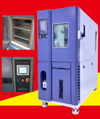 Komora badawcza na wilgotność w stałej temperaturze -40C 150C Okno kontroli W 300×H 400mm
