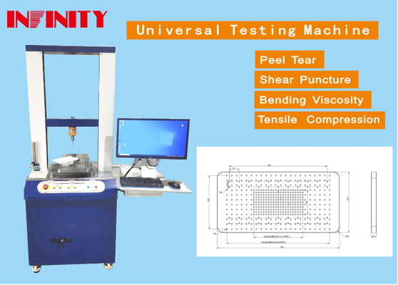Badanie ciśnienia Maszyna do uniwersalnych badań mechanicznych z zasięgiem 0-600 mm