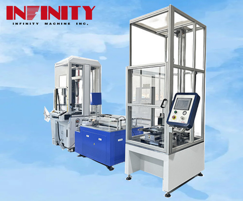 1140×1200×2700mm Drop Ball-impact Tester do pomiaru osi Y Zakres prędkości 1-100mm/s