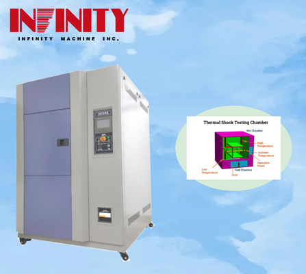 18KW źródło temperatury szybkiej zmiany Tester z wewnętrznym pudełkiem Rozmiar 500x400x400mm