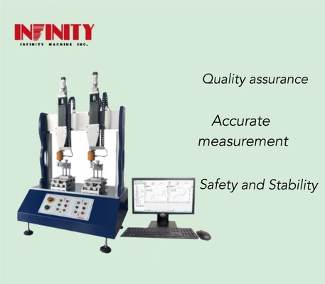 Dokładność siły ±0,3% Dwu-stacja Adaptora zasilania Swing Force Testing Machine