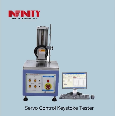Servo Control Switch Tester with 100mm Test Stroke and AC220V 5A Power Supply (Próba sterowania przełącznikiem serwowym z uderzeniem testowym 100 mm i zasilanie AC220V 5A)