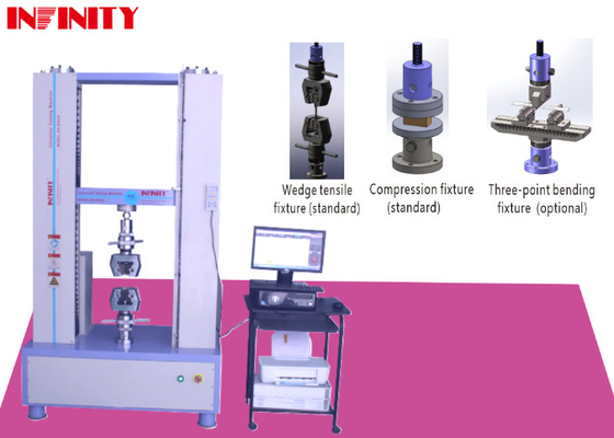 AC Servo Motor Shearing Gumy Plastic Sponge Uniwersalna Maszyna do testowania rozciągania dla przemysłu