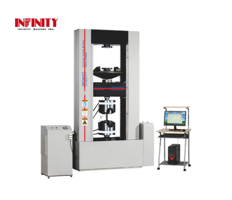 600KN Siła UTM Uniwersalne maszyny badawcze sterowane komputerowo GB/T228 -2002 600MM