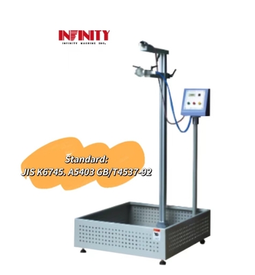 AC220V 50Hz 3A Drop Ball Impact Tester RS-8220A z dostosowalną masą kulki akrylowej