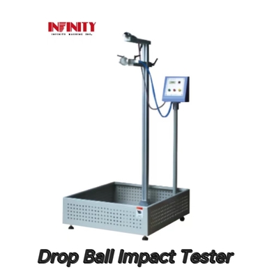 400 X 450 X 2200mm Drop Ball Impact Tester dla akrylowej kuli Waga 150 g Test wytrzymałości