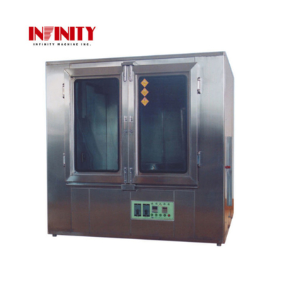 IPX3 IPX4 Komora badawcza na deszcz dla laboratorium 600mm ¢ 1200mm ¢ 0,4mm AC220V 50Hz 5A