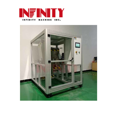IEC 60068-2-32 Tester zwrotny do testowania upadku rolującego z panelem sterowania dotykowym AC220V 50Hz 5A