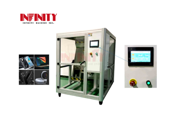 IEC 60068-2-32 Tester zwrotny do testowania upadku rolującego z panelem sterowania dotykowym AC220V 50Hz 5A