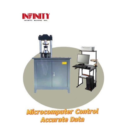 25MPa Ciśnienie pompy hydraulicznej Mikroelektrohydrauliczna serwohydrauliczna maszyna do testowania kompresji dla wielu próbek