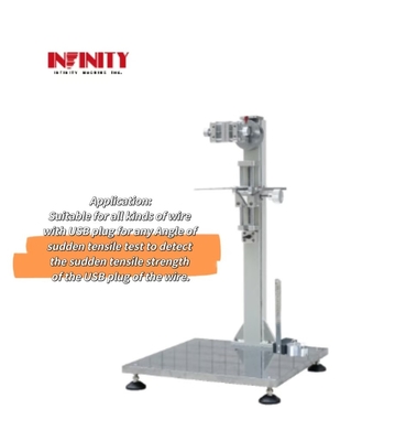 Łatwa obsługa kąt obrotu 0~360° USB Plug Wire Pull Strength Testing Machine