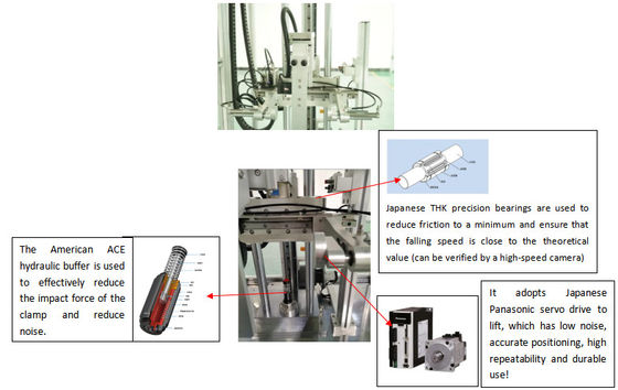 IEC 60068-2-31/32 Maszyna do testowania spadku kierunkowego dla urządzeń mobilnych Smartphone Tablet Laptop