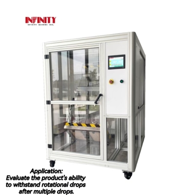Dual Stations Tumble Drop Test Machine for Mobile Phones Rotational Drop Test (Maquina do testowania spadków z dwoma stacjami)