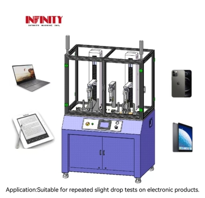 Łatwe obsługiwanie Telefon komórkowy Tester powtarzający upadki Tester symulowany Test powtarzający upadki