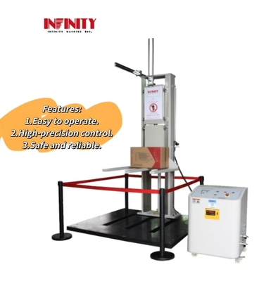 Zakres wysokości upadku 0 500 mm Opakowanie cyfrowego wyświetlacza Zero Drop Testing Machine