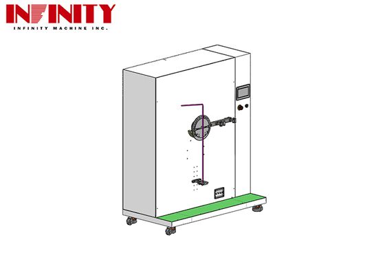 ISO 19642-2 Compliant Cable Flex Tester for SFF-8417 Multi Conductor Cable with 10~60rpm Test Speed
