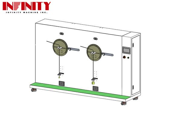 Tester wahadłowy lewo-prawo ISO 19642-2:2023 Maszyna do testowania zmęczeniowego zginania kabli pojazdów