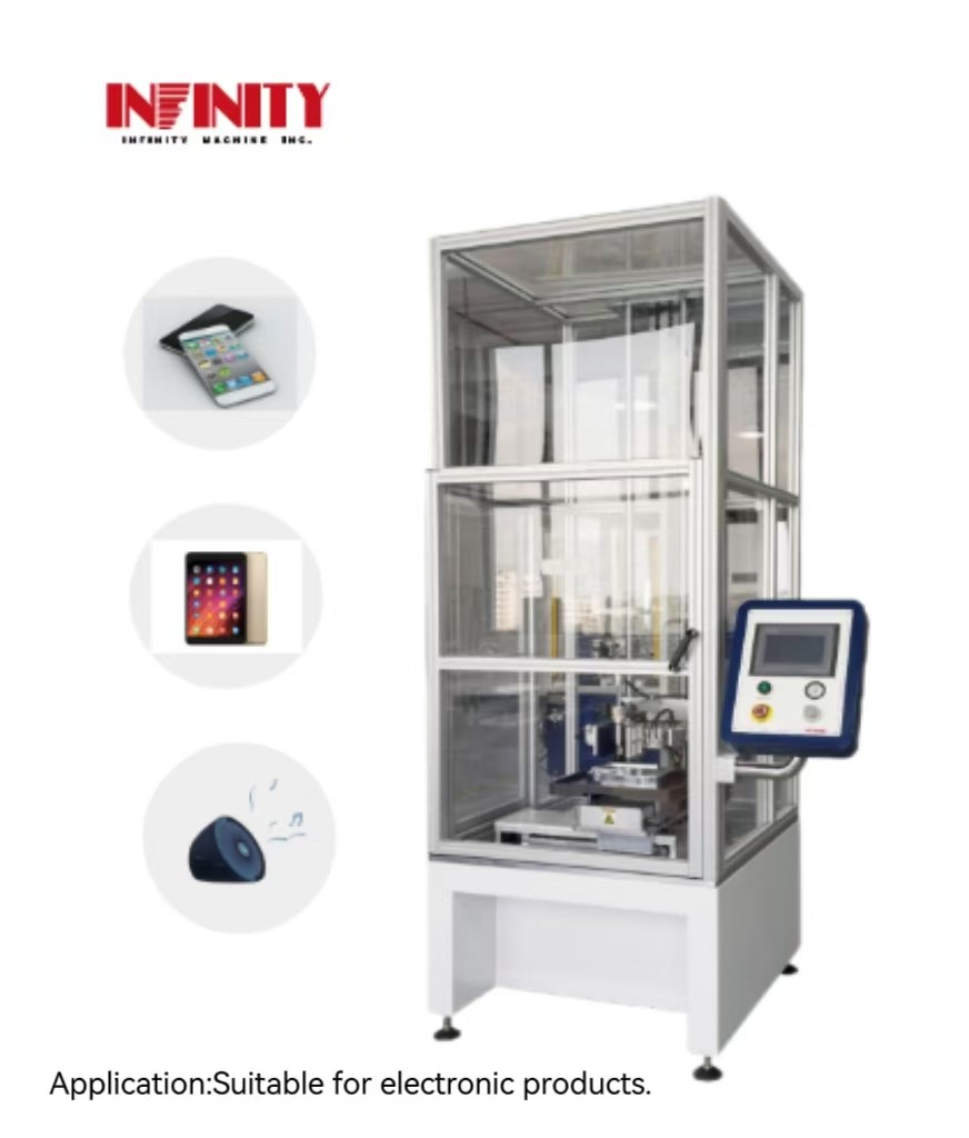 PLC Trójosiowa automatyczna maszyna do testowania uderzeń kulkowych dla produktów elektronicznych
