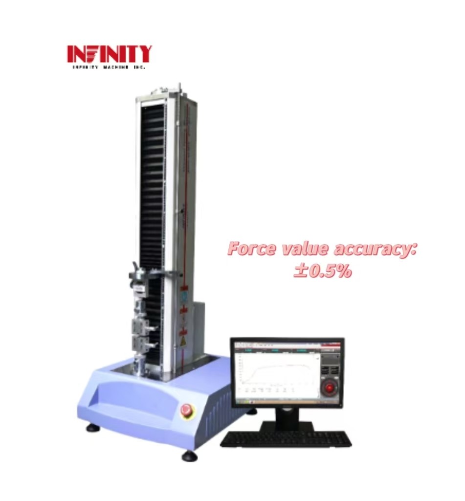 500N Servo Controll Universal Tensile and Compression Testing Machine dla gumy