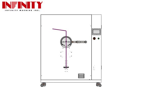 ISO 19642-2 Compliant Cable Flex Tester for SFF-8417 Multi Conductor Cable with 10~60rpm Test Speed